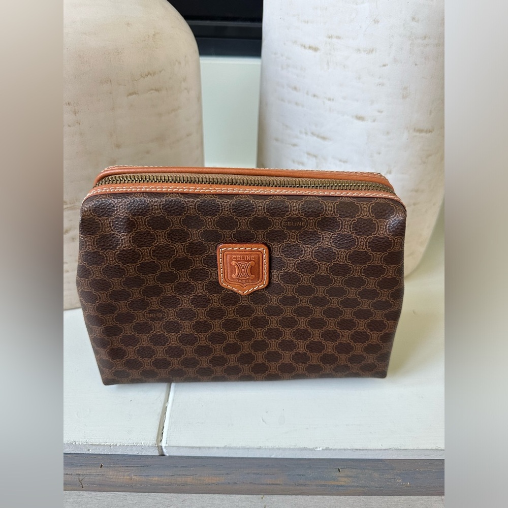 CELINE Macadam Cosmetic Pouch